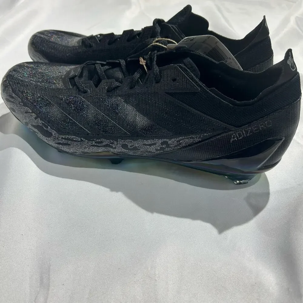 Adidas  Adizero 8.0 Sk‎ Mens Shoes, Football, Open Box- Size - 16 Black